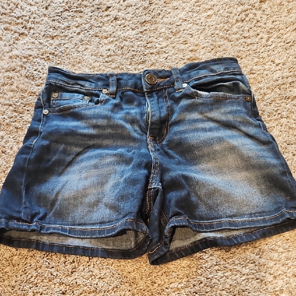 Junior's Blue Denim Shorts